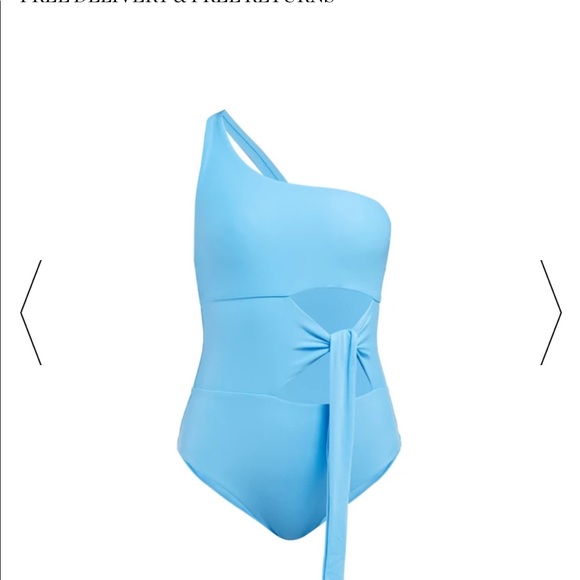 Jade Collision Style Wrap Front One Piece - Picture 2 of 7